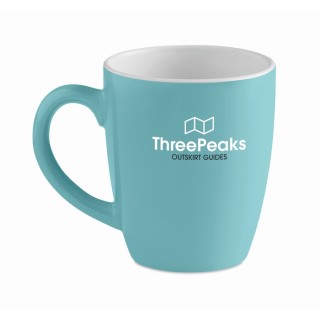 Taza cerámica de color 300ml personalizable